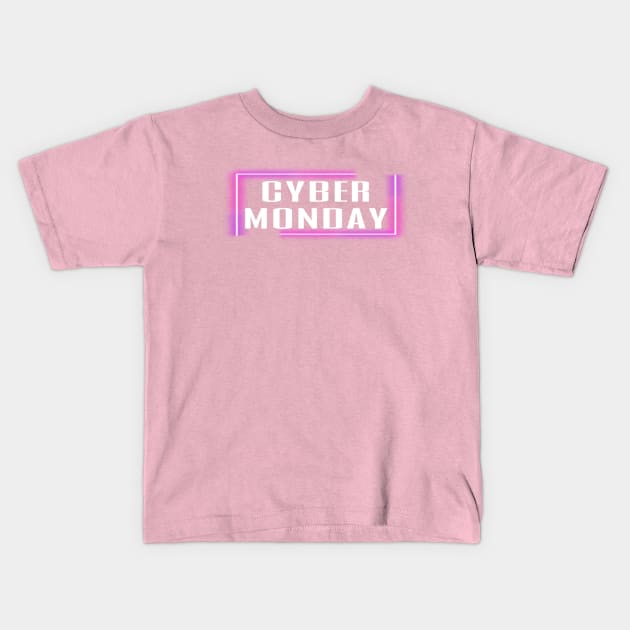 Gyber monday Kids T-Shirt by Titou design